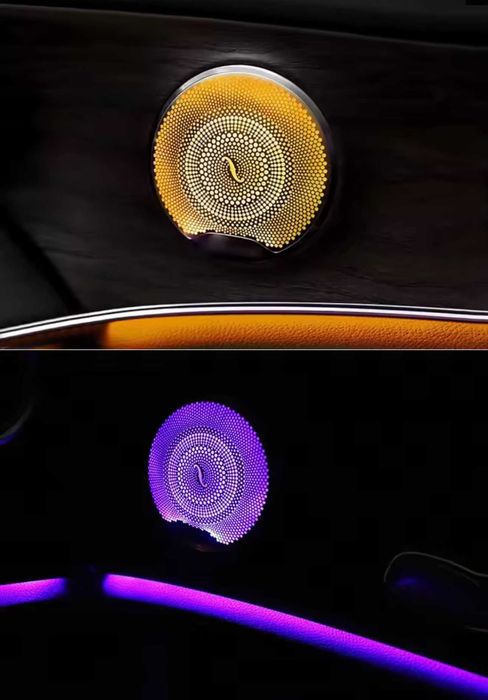 Сетки динамиков с подсветкой Mercedes Benz W205/X253 LED Burmester