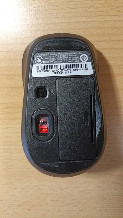 Компьютерная мышь Microsoft Wireless Mobile Mouse 3000 v2.0