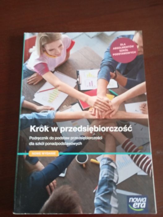Krok w przedsiębiorczość. Podręcznik dla szkół ponadpodstawowych.