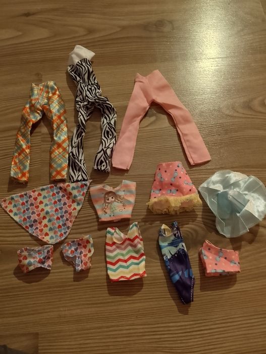 Ubranka dla lalek zafoliowane