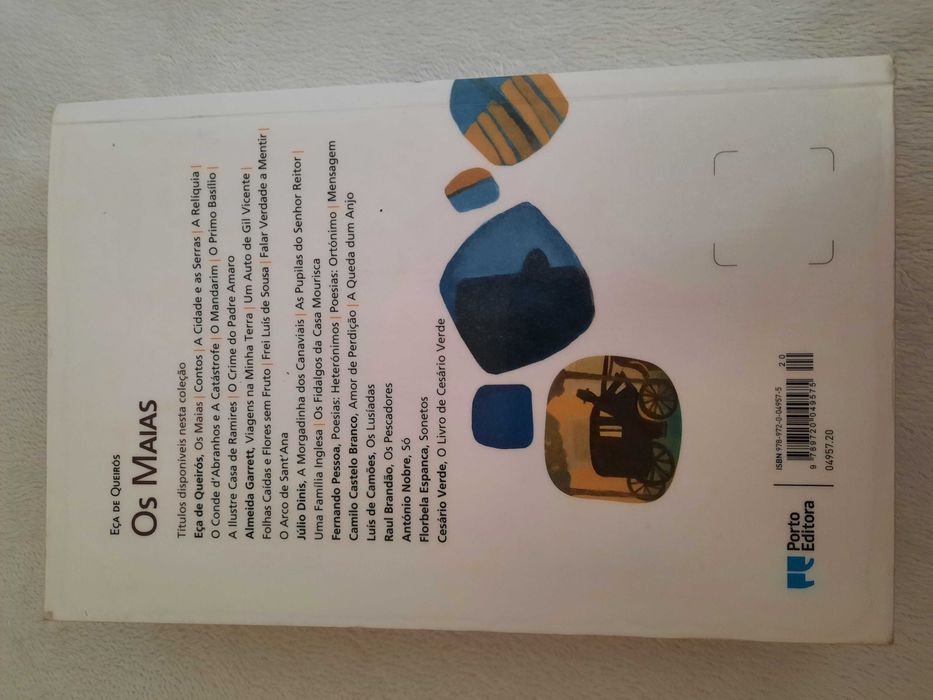 Livros Os Maias, Eça de Queirós