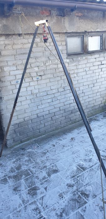 Wiertnica do kopania studni głębinowej , abisyńska