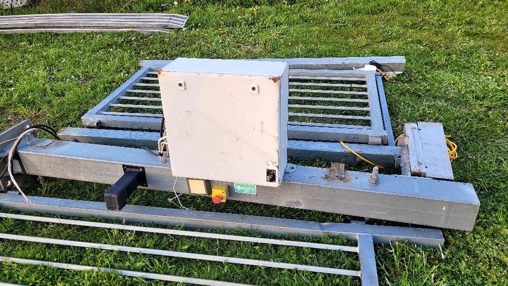 Bardzo duża szwedzka brama 5m + furtka. 2,45m wysokości, Transport