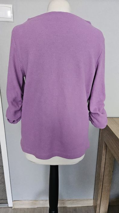 Sweter, marszczony rękaw