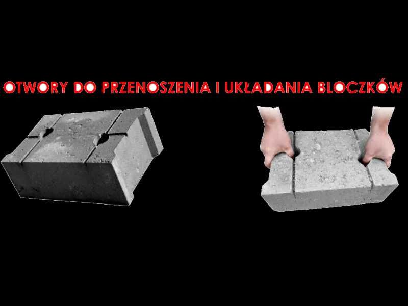Bloczki betonowe fundamentowe Małrus bloczek betonowy fundamentowy