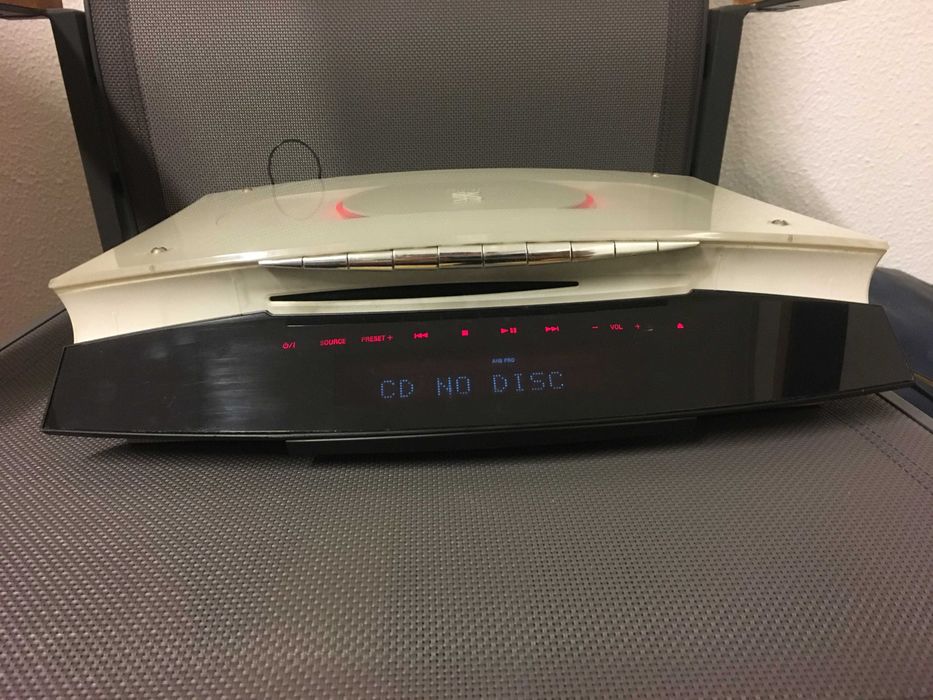 Aparelhagem JVC jvc VSDt9r com leitor de Disco+rádio