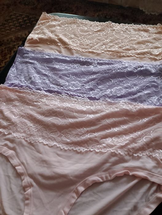 Женские эластичные трусы большого размера. 5х.