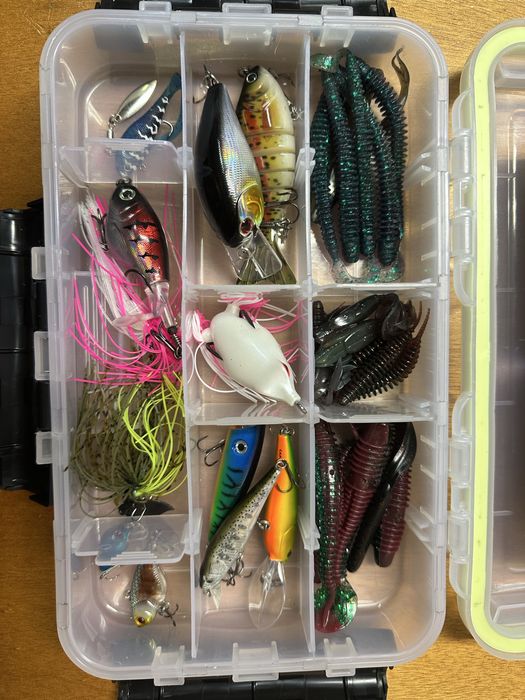 Cana de pesca 2.10 + Carreto + Amostras
