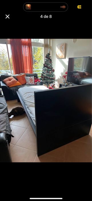 vendo cama Malm ikea