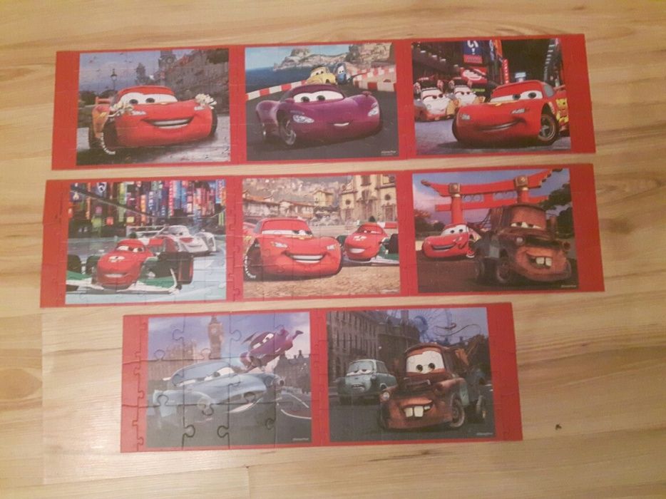 puzzle Zygzak McQueen 196 elementów