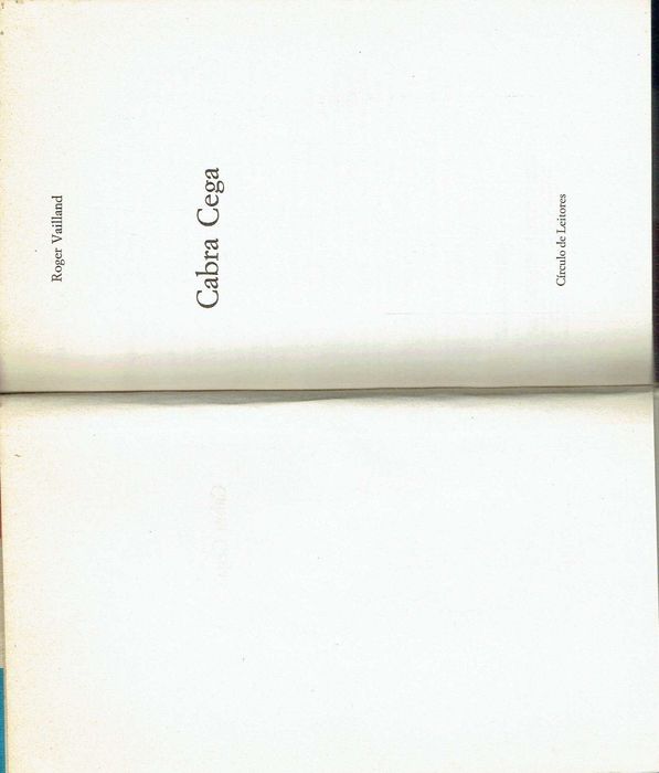 14979

Cabra Cega
de Roger Vailland
