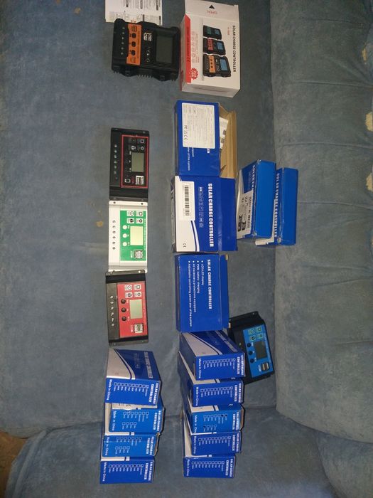 Контроллер заряда 10А и Солнечная панель 42х28см с усб