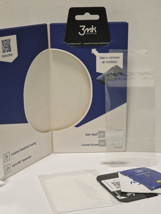 Folia 3MK ARC+ FS Fullscreen do Samsung Galaxy S25