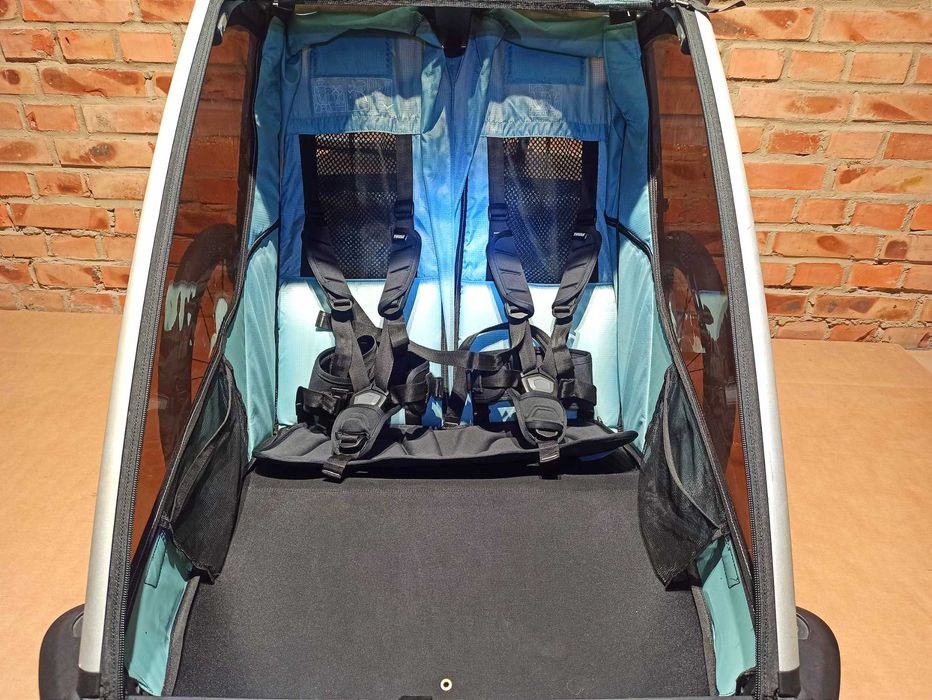 THULE Cross 2 przyczepka rowerowa dla dzieci KOMPLET najnowszy model
