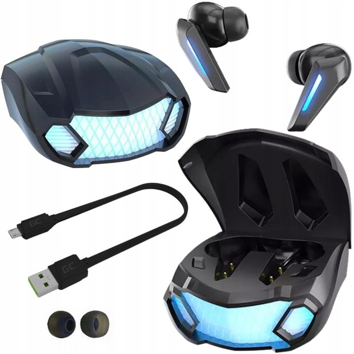 Słuchawki Bezprzewodowe Douszne Sportowe Gamingowe