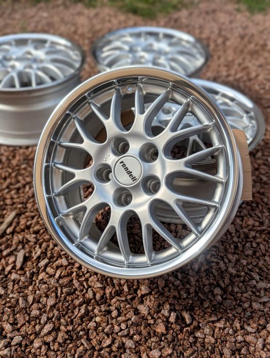 R15, 5/112 поліровані полки, диски Rondell Audi, Volkswagen, Seat, Skoda