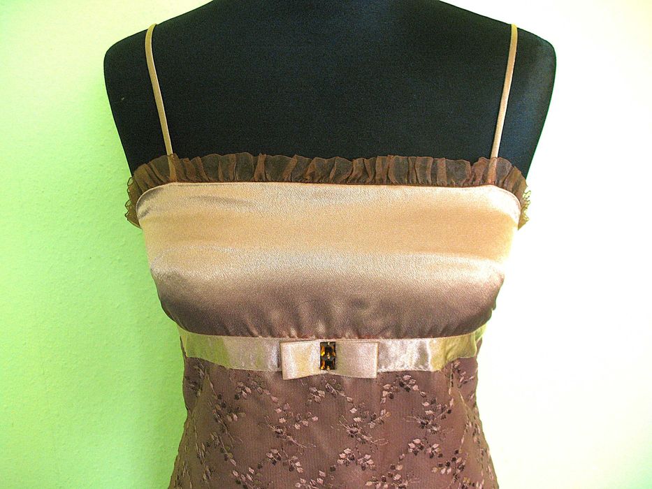 Sukienka na ramiączka - 36 S -  biust 85 cm