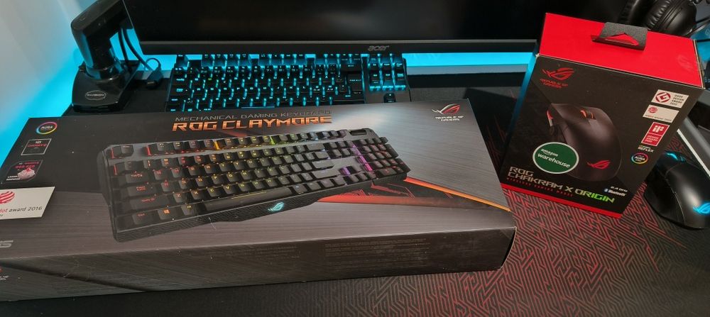 Klawiatura mechaniczna Asus ROG Claymore