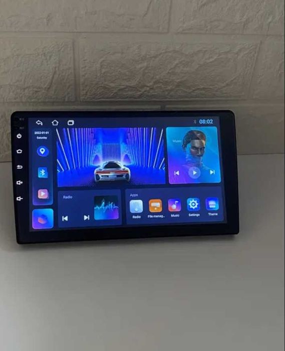 дисплей, 9 дюймів дисплей, авто монітор, CarPlay, магнітола, мультимед