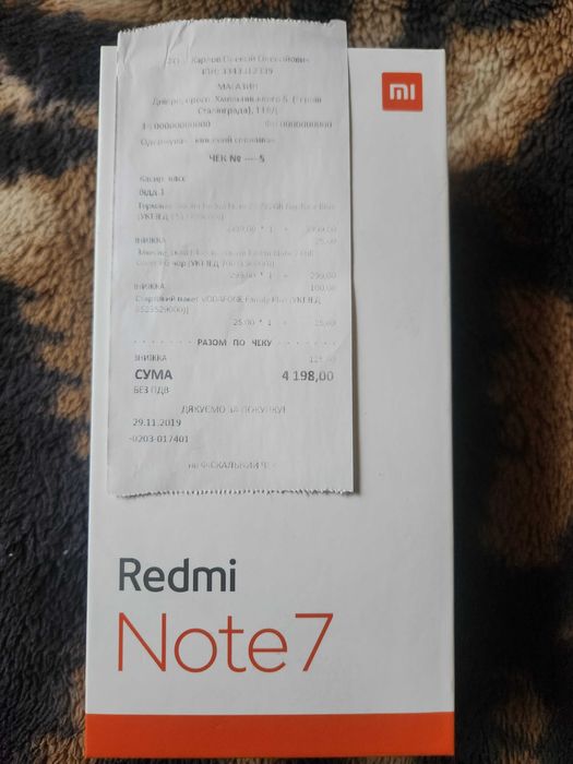 Redmi Note 7 3/32 Global Version Android 10 6.3" 2340x1080 IPS Snapdra