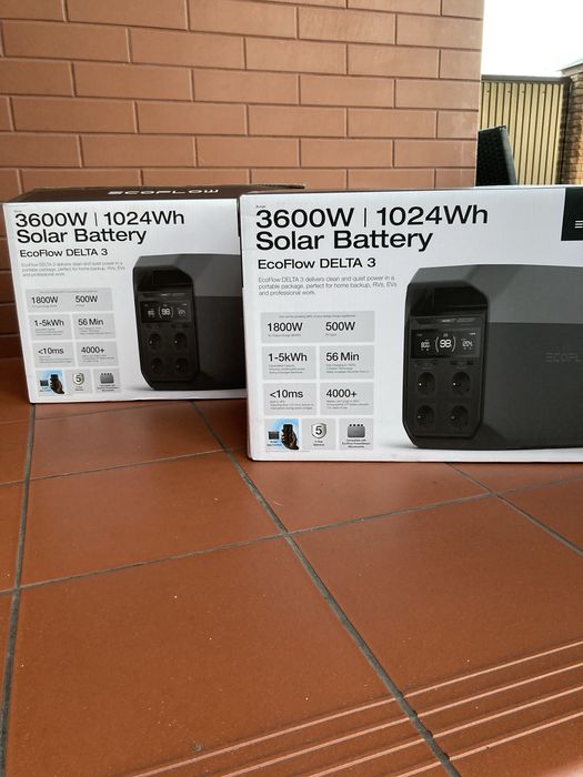 Зарядна станція EcoFloow Delta3 , 1800W 1024Wh Solar Battery ( ДБЖ]UPS