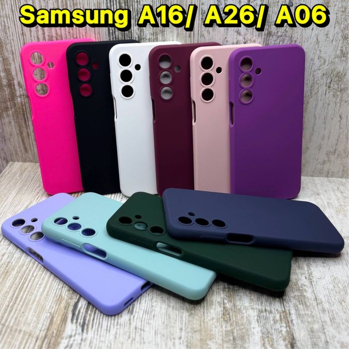 Чехол софттач Silicone Case на Samsung A16/ A26/ A06 Чохол