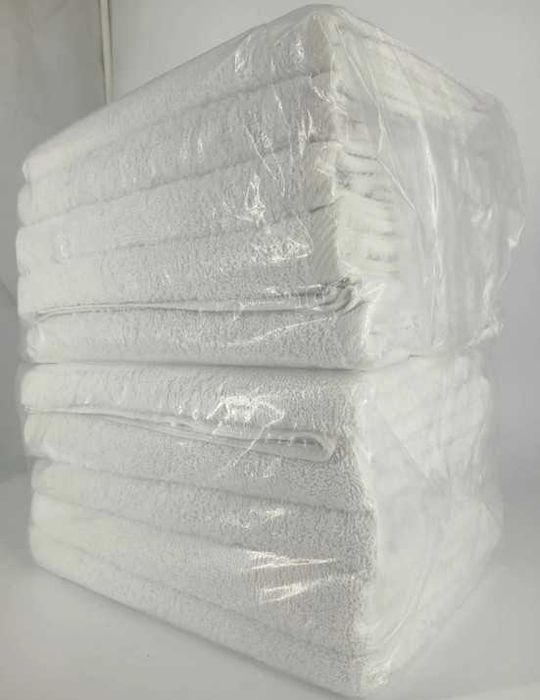 30x ręcznik 70x140 biały bawełniany hotelowy
