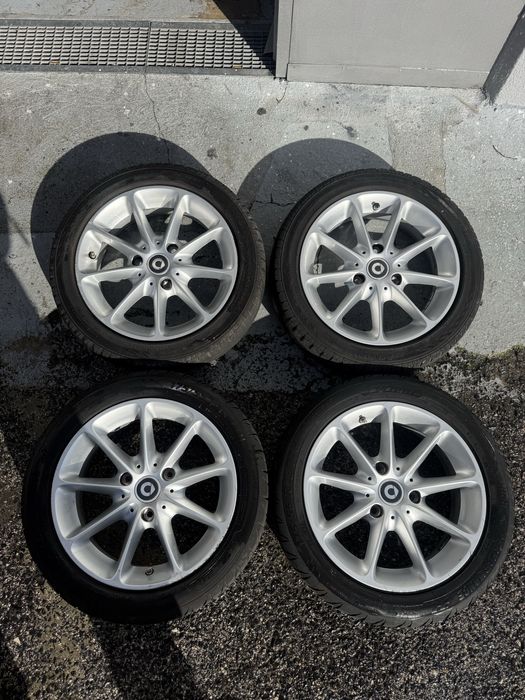 Smart fotwo 451 conjunto de jantes 2012