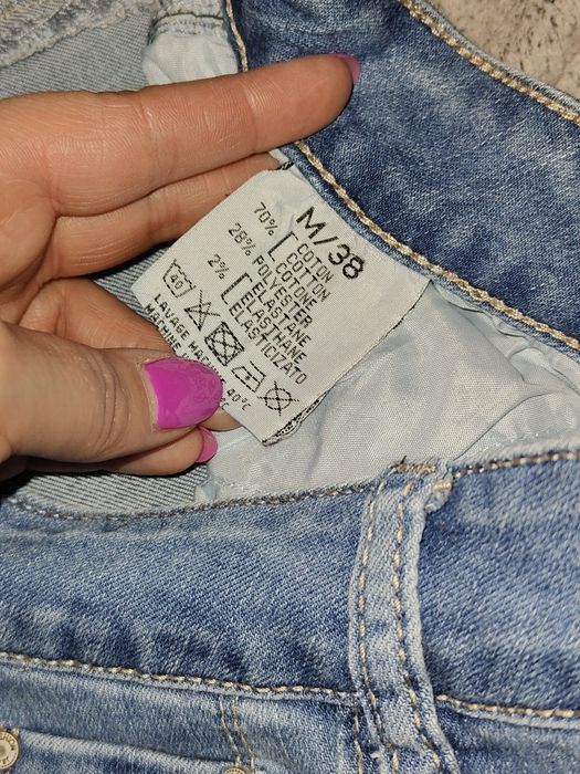 Jeansy damskie 38