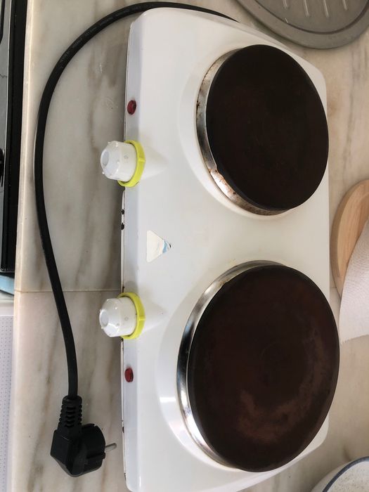 Placa Fogão elétrico 2 bocas