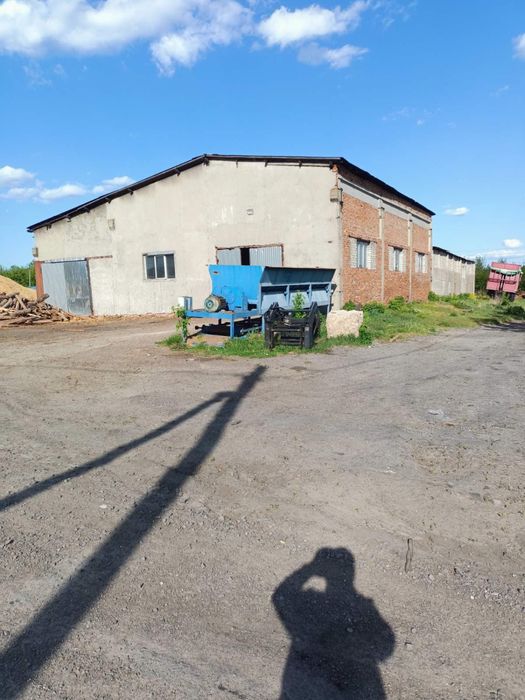 Продаж бізнесу:цех виробництва пелет (з ПДВ),577м2, 250кВт.Волин. обл
