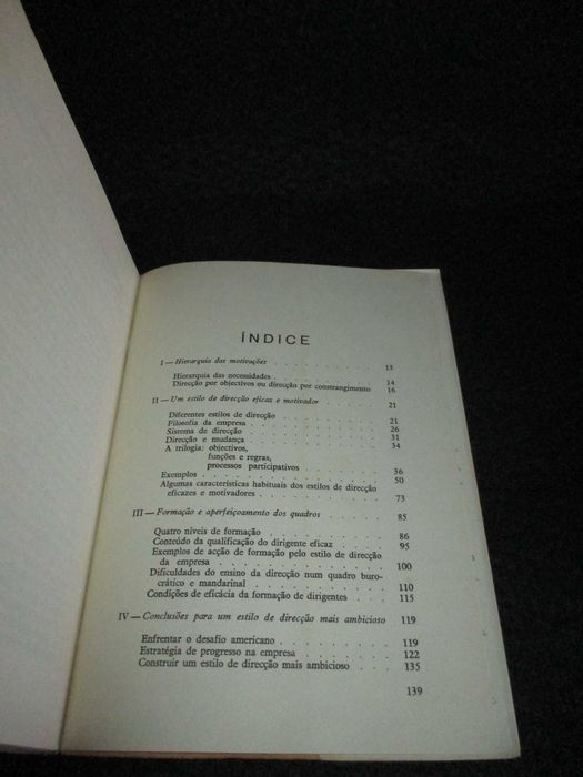 Livro Direcção Participativa por Objectivos Octave Gelinier