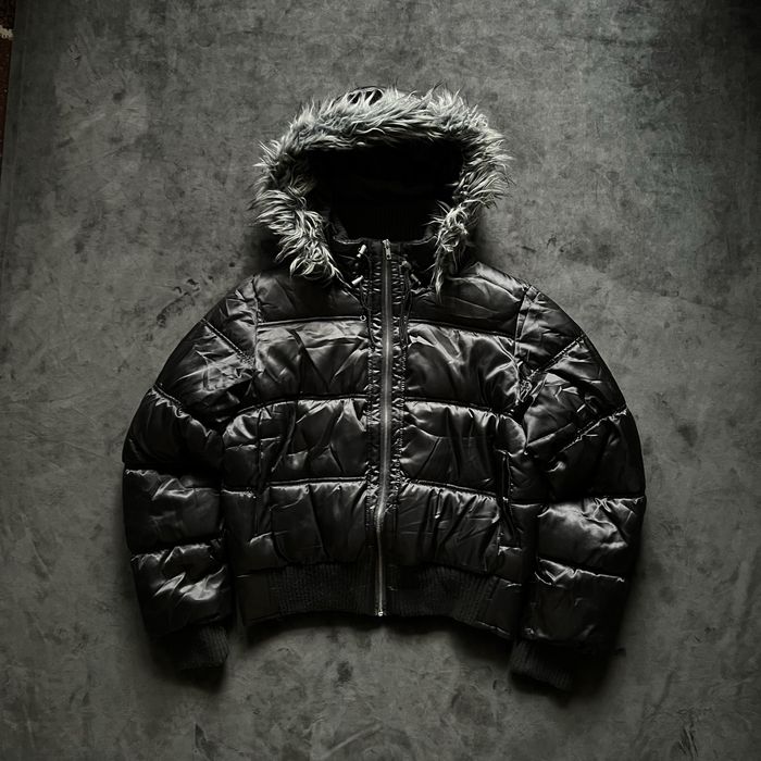 Куртка з хутром на капюшоні Sk8 opium fit