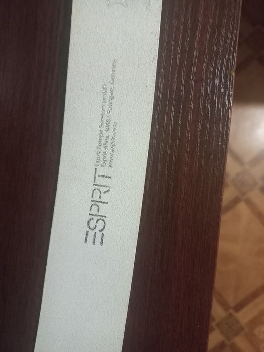 РЕМІНЬ  білий жіночій Esprit
