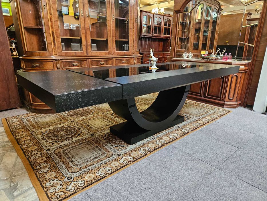 Grande mesa de sala extensível - Bom estado geral - S