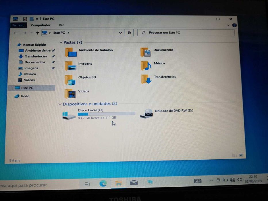 Portátil ToshibaA300-276;dual core;T4200D;15,4";4gb/120gb;ler anuncio