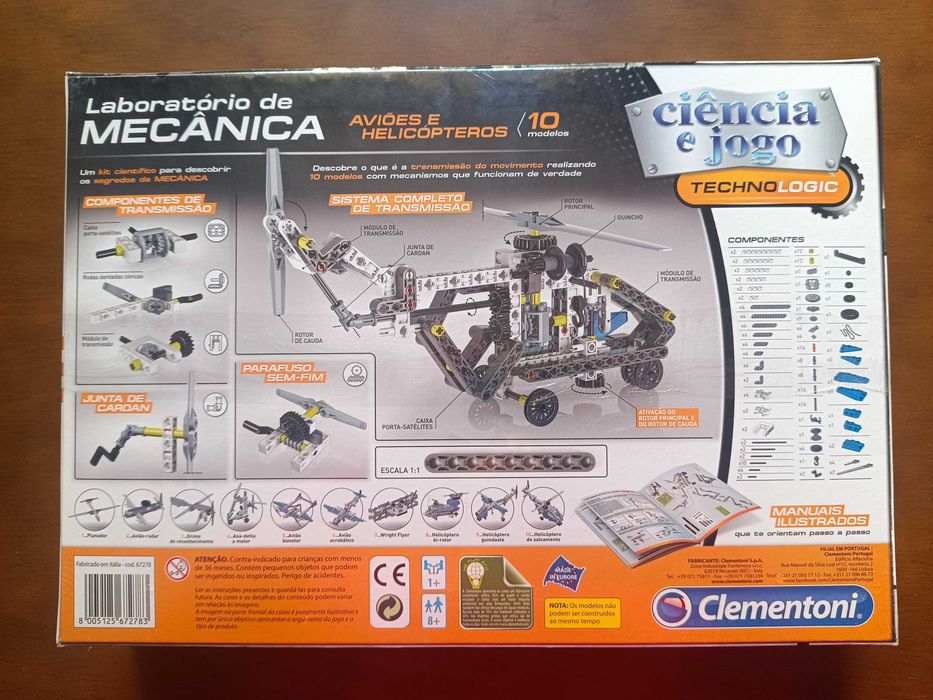 Kit Laboratório de Mecânica - Aviões e Helicópteros