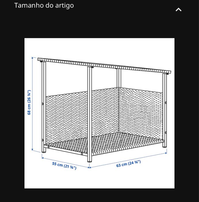 Casota de cao exterior BOLMSÖ