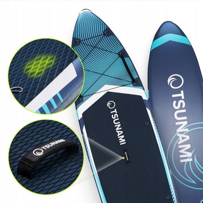Надувна дошка SUP для плавання TSUNAMI 350 см