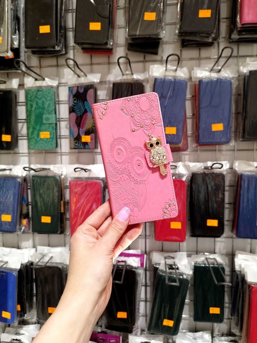 etui z klapką, futerał zamykany, pokrowiec Samsung A70