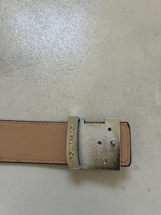 Srebrno Brązowy pasek LV