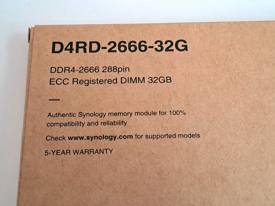 Pamięć RAM 32GB Synology D4RD-2666-32G