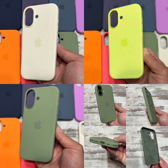 Iphone 17 чехол люкс с MagSafe + animation чехол для айфон 17 люкс качества силикон с магсейф и анимацией микрофибра по всем граням silicon case 17