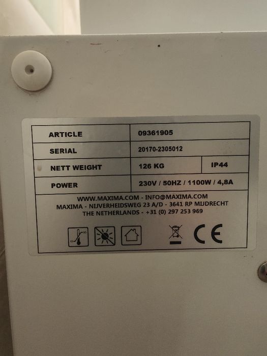 Amassadeira - 20L - 12 kg Massa - 2 Velocidades - Cuba Desmontável