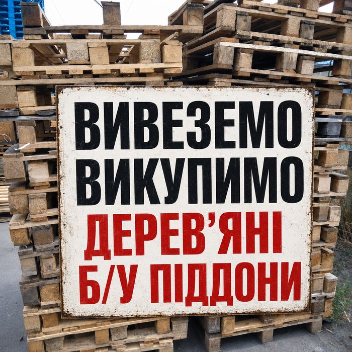 піддони 120x80 та 120x100 - продаж і вивіз у Бурині