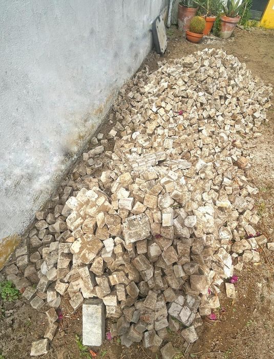 Pedras de calçada