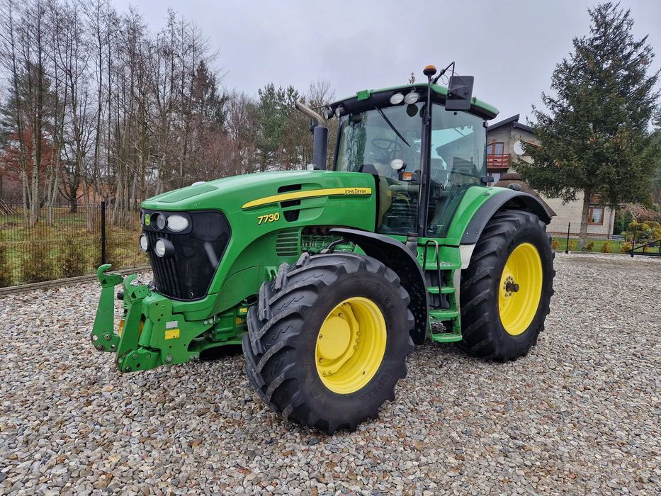 John Deere 7730  Klimatyzacja TUZ+WOM TLS PowerQuad 42KM/H Isobus Sprowadzony