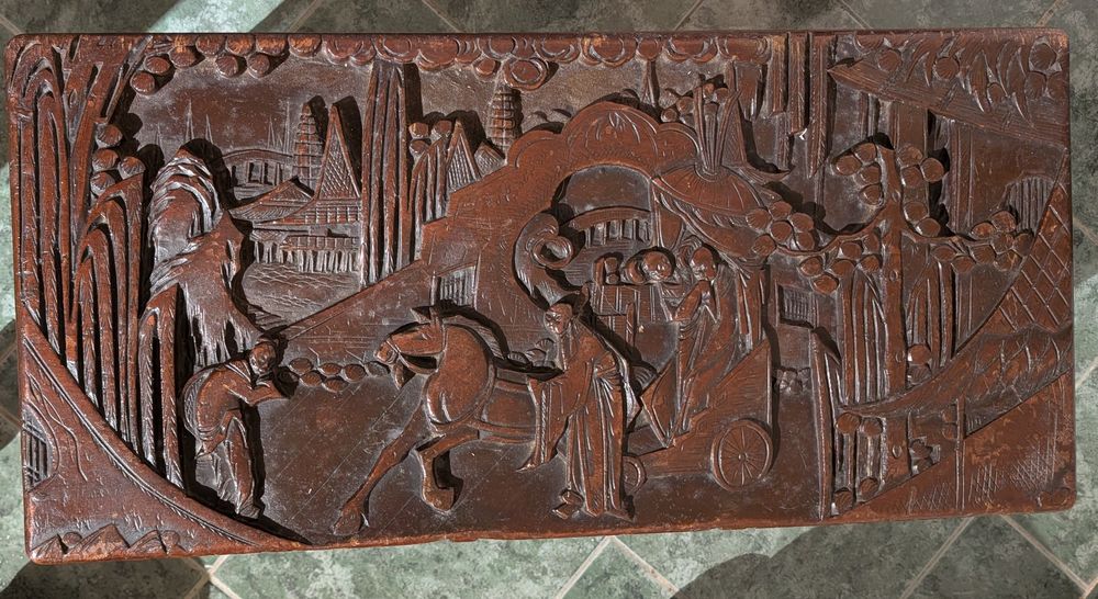 Arca antiga de cânfora