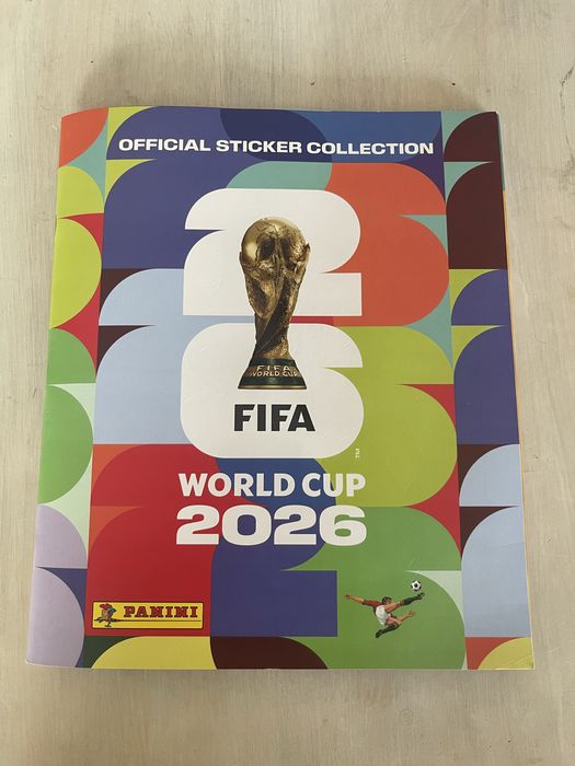 Caderneta Panini FIFA World Cup 2026 Completa – Como Nova