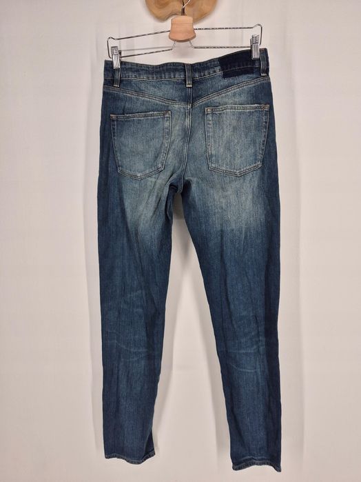 Jeansy Asos W30L34 proste z dziurami przetarciami nowe